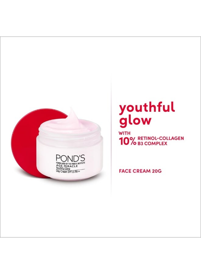 بوندز كريم بوندز إيج ميراكل لتصحيح التجاعيد النهاري مع عامل حماية من الشمس SPF 15 PA++، 20 جرام. - Image 2